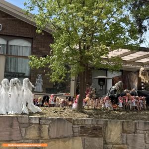 Halloween House at 26 Osmand Street, Wanniassa