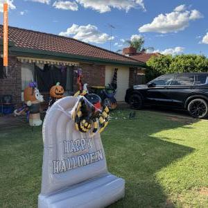 Halloween House at  Sedgemoor Road, Craigmore