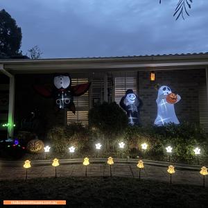 Halloween House at 65 Enid Lorimer Circuit, Chisholm