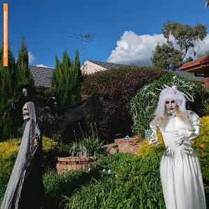 Halloween House at 25 Birchdale Circuit, Hillbank