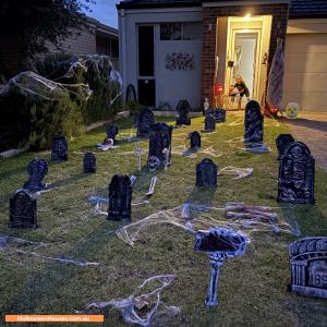 Halloween House at 17 Compton Way, Morley