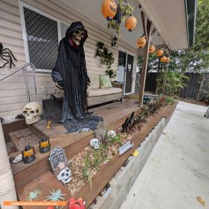 Halloween House at 51 Boothby Street, Kedron