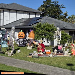 Halloween House at  Tarqua Court, Modbury North