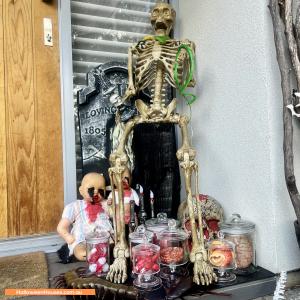 Halloween House at 57 Hilltop Avenue, Felixstow