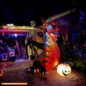 Halloween House at 6 Seidler Street, Logan Reserve