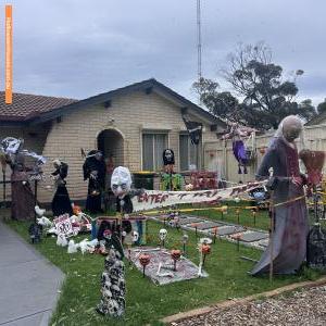 Halloween House at 18 Jessamine Avenue, Reynella