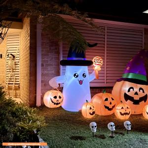 Christmas Light display at 10 Isaacs Way, Wakerley