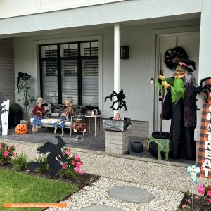Halloween House at 32 O'Neil Street, Panorama
