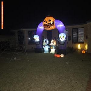Halloween House at 6 Jurien Way, Hammond Park