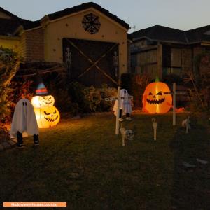 Halloween House at 22 Billinghurst Crescent, Upper Coomera