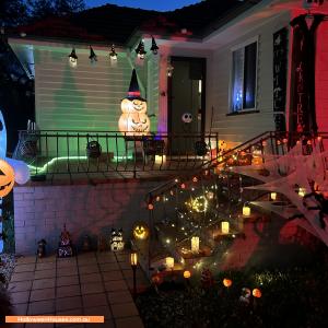 Halloween House at 8 Gizerah Street, Mitchelton