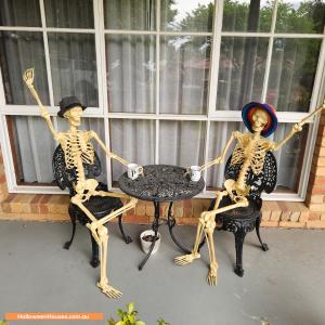 Halloween House display at 14 Partridge Way, Mooroolbark