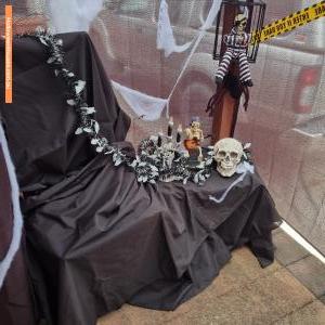 Halloween House display at 10 Modler Road, Morphett Vale