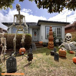 Halloween House at 34 Hex Street, West Footscray