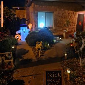 Halloween House at 664 Military Road, Taperoo