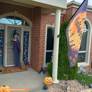 Halloween House at 43 Lanita Street, Delacombe