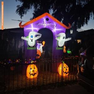 Christmas Light display at 20 Thomson Crescent, North Haven