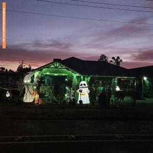 Christmas Light display at 2 Horwood Road, Salisbury North