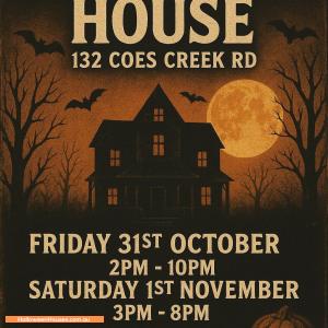 Halloween House at 132 Coes Creek Road, Coes Creek