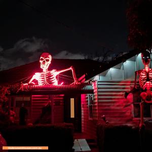 Christmas Light display at 81 Rae Avenue, Edithvale
