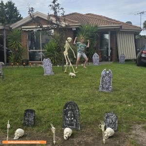 Halloween House at 7 Nicholas Court, Pakenham