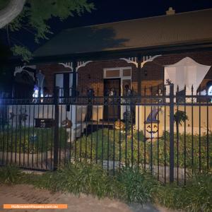 Christmas Light display at 31 Bottlebrush Avenue, Bradbury