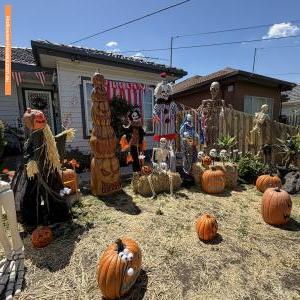 Halloween House at 34 Hex Street, West Footscray
