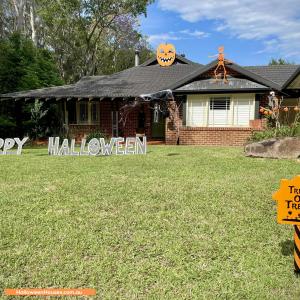 Halloween House at 4 Sheringa Grove, Cordeaux Heights