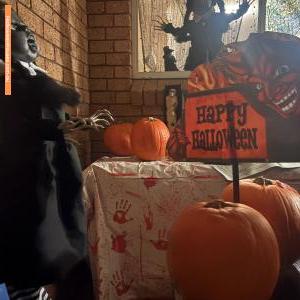 Halloween House at 237 Stenner Street, Centenary Heights