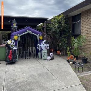 Halloween House at 84 Princes Highway Service Road, Hallam