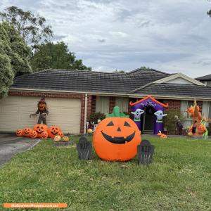Halloween House at 12 Victoria Road, Lilydale