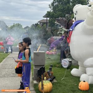 Halloween House at  Wurundjeri Boulevard, Berwick