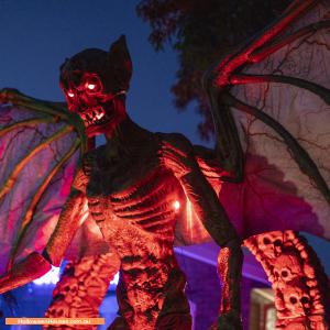 Halloween House at 26 Osmand Street, Wanniassa