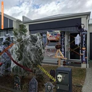 Halloween House at 8 Honeycomb Street, Ripley