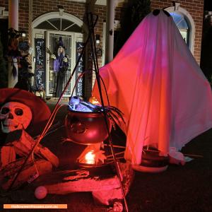 Halloween House at 43 Lanita Street, Delacombe