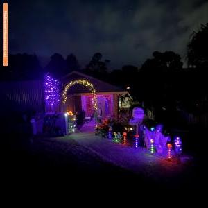 Halloween House at 23 Chiltern Court, Coes Creek