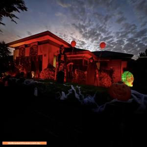 Halloween House display at 41 Ambrosia Close, Epping