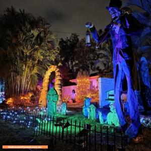 Halloween House at 12 Ross Street, Brassall