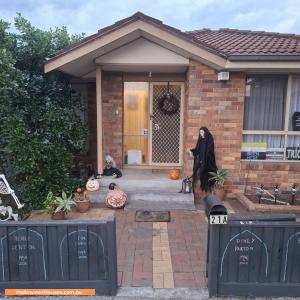 Halloween House display at 21A Beenak Street, Reservoir