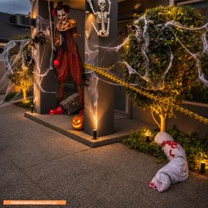Christmas Light display at 13 Nauru Court, Taylors Hill