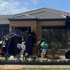 Christmas Light display at 37 Camelot Drive, Tarneit
