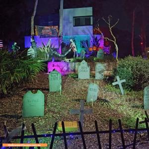 Halloween House at 2 Tawny Close, Murrays Beach