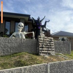 Halloween House at 26 Carnoustie Crt, Newborough
