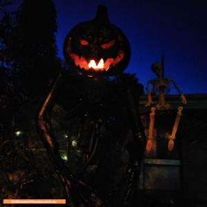 Halloween House display at 13 Karoo Road, Rowville