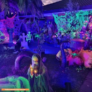 Halloween House at 2 Picardy Court, Hoppers Crossing