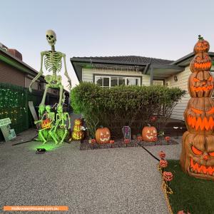 Halloween House at 34 Hex Street, West Footscray
