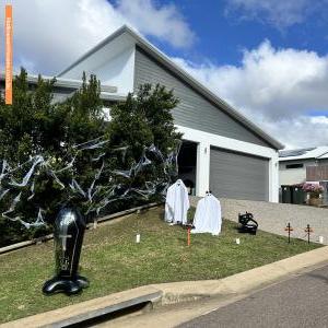 Halloween House at 44 Windarra Avenue, Douglas